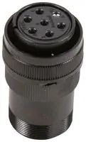 CIRCULAR CONNECTOR PLUG, SIZE 24, 7 POSITION, CABLE