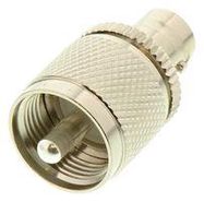 RF/COAXIAL ADAPTER, BNC JACK-UHF PLUG