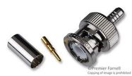 RF/COAXIAL, BNC PLUG, STRAIGHT, 50 OHM, CRIMP