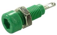 TIP JACK, 5700V, 10A, GREEN