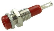 TIP JACK, 5700V, 10A, RED