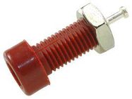 TIP JACK, 5700V, 10A, RED