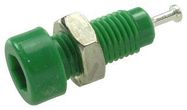 TIP JACK, 5700V, 10A, GREEN