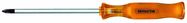 Cross-recess screwdriver, size 2, blade length 100 mm