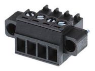 3.5MM EURO PLUG RA BLK ME 4CKT