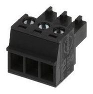 3.81MM EURO PLUG RA BLK 3CKT