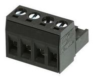 5.0MM EURO PL5.0MM EURO PLUG RA BLK 4CKT