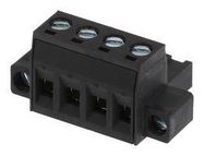 5.08MM EURO PLUG RA ME BLK 4CKT