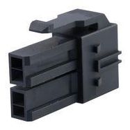 CP65 RECPT HSE PA66 GW BLK 2CKT