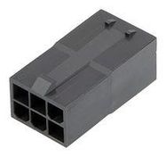 CONN HOUSING, PLUG, 16POS, 4.2MM, BLACK