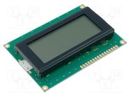 Display: LCD; alphanumeric; FSTN Positive; 16x4; yellow-green RAYSTAR OPTRONICS