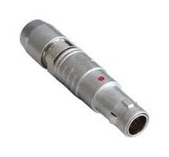 CIRCULAR CONN, PLUG, 4POS, SOLDER