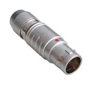 CIRCULAR CONN, PLUG, 4POS, SOLDER