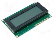 Display: LCD; alphanumeric; STN Positive; 20x4; gray; 98x60x13.6mm RAYSTAR OPTRONICS