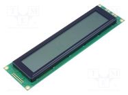 Display: LCD; alphanumeric; FSTN Positive; 40x4; gray; LED; PIN: 16 RAYSTAR OPTRONICS