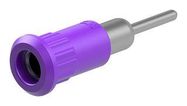 BANANA CONNECTOR, VIOLET, SOCKET, 25A