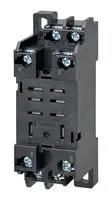 RELAY SOCKET, 8 PIN, 15A, 250V, DIN RAIL