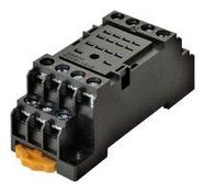 RELAY SOCKET, 14 PIN, 6A, DIN RAIL