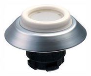 PB SWITCH, ROUND, FLANGE, WHITE