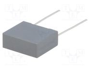 Capacitor: polypropylene; R76; 33nF; 13x4x9mm; THT; ±5%; 10mm KEMET