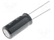 Capacitor: electrolytic; THT; 2200uF; 6.3VDC; Ø10x20mm; Pitch: 5mm SAMWHA