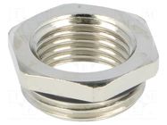 Reduction of threads for glands; Int.thread: M16; brass; 22mm LAPP