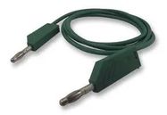 TEST LEAD, GRN, 250MM, 60V, 32A