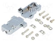 Enclosure for connectors: D-Sub; D-Sub 9pin,D-Sub HD 15pin ENCITECH