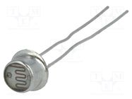 Photoresistor; 90mW; 5÷10kΩ; 540nm; THT; 100VDC; ØLED: 5.5mm 