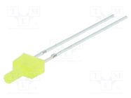 LED; 2mm; yellow; 100÷150mcd; 90°; Front: flat; 1.8÷2.6V; 4.8x2.5mm OPTOSUPPLY