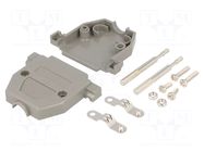 Enclosure for connectors: D-Sub; D-Sub 25pin,D-Sub HD 44pin ENCITECH