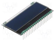 Display: LCD; alphanumeric; FSTN Negative; 16x2; black; 55x27.94mm DISPLAY VISIONS