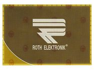 Board: universal; single sided,prototyping; W: 160mm; L: 233mm ROTH ELEKTRONIK GMBH