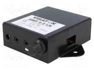 External amplifier; 12VDC; Output imp: 1.1Ω; 46mA; 700mV; 3.2W VISATON