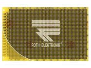 Board: universal; single sided; W: 100mm; L: 160mm ROTH ELEKTRONIK GMBH