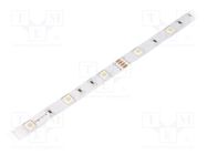 LED tape; RGB; 5060; LED/m: 60; 10mm; white PCB; 120°; 14.4W/m; 12VDC OPTOFLASH