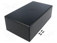 Enclosure: multipurpose; X: 113mm; Y: 197.4mm; Z: 63mm; ABS; black GAINTA