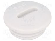 Stopper; PG9; IP54; polystyrene; light grey; SKINDICHT® BLK; 6mm LAPP