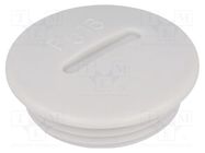 Stopper; PG16; IP54; polystyrene; light grey; SKINDICHT® BLK; 6mm LAPP