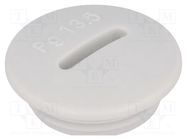 Stopper; PG13,5; IP54; polystyrene; light grey; SKINDICHT® BLK LAPP