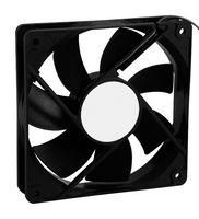 DC AXIAL FAN, BALL, 89CFM, 0.37A, 12V