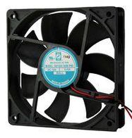 DC AXIAL FAN, BALL, 120CFM, 0.45A, 12V