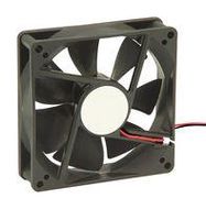 DC AXIAL FAN, BALL, 49.8CFM, 0.29A, 12V