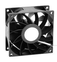 DC AXIAL FAN, BALL, 125CFM, 0.95A, 24V