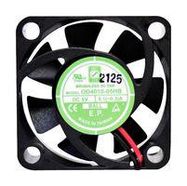 DC AXIAL FAN, BALL, 9.2CFM, 0.08A, 24V