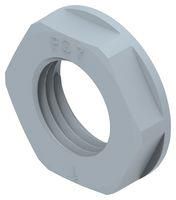 GLAND LOCKNUT, PA6, PG7, 5MM, GREY