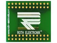 Board: universal; double sided,multiadapter; W: 61.4mm; L: 81.7mm ROTH ELEKTRONIK GMBH