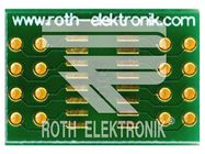 Board: universal; multiadapter; W: 13.5mm; L: 20.5mm; SO16 ROTH ELEKTRONIK GMBH