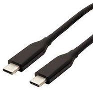 USB CABLE, 4.0 GEN 3, TYP C-C PLUG, 0.5M