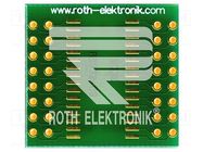 Board: universal; multiadapter; W: 24mm; L: 25.5mm; SO32 ROTH ELEKTRONIK GMBH